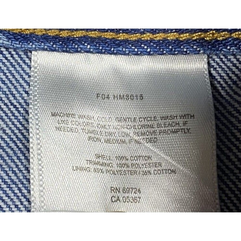 Columbia Two Tone Denim Canvas Work Pants Brown Blue 36x33 (Tag 38x34) - Picture 4 of 9